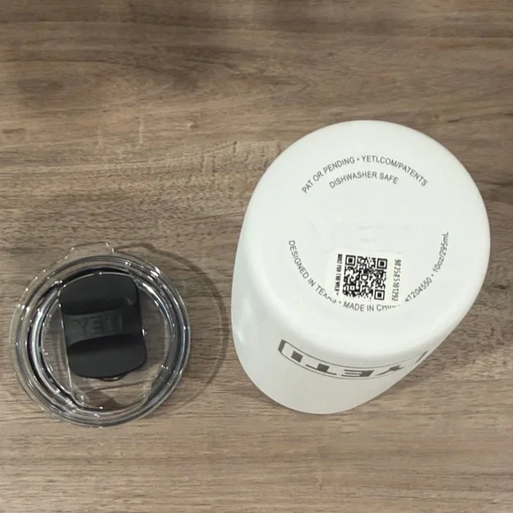 YETI Insulated Stainless Steel White 10oz Tumbler - Picture 6 of 8